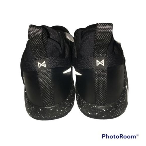 Nike Air PG Paul George 2.5 TB Oreo MLK Black/White Size 18 BQ8454-001 New - Picture 2 of 9